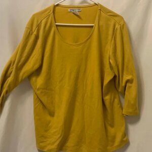 Rebecca Malone Yellow Shirt